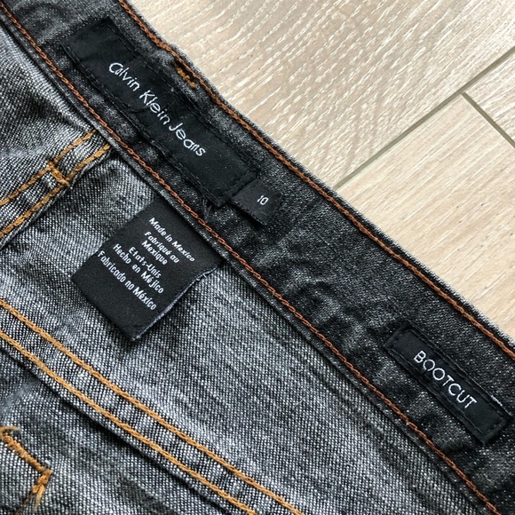Vintage Calvin Klein Jeans Bootcut Black Jeans Women’s Size 30 - Picture 6 of 13